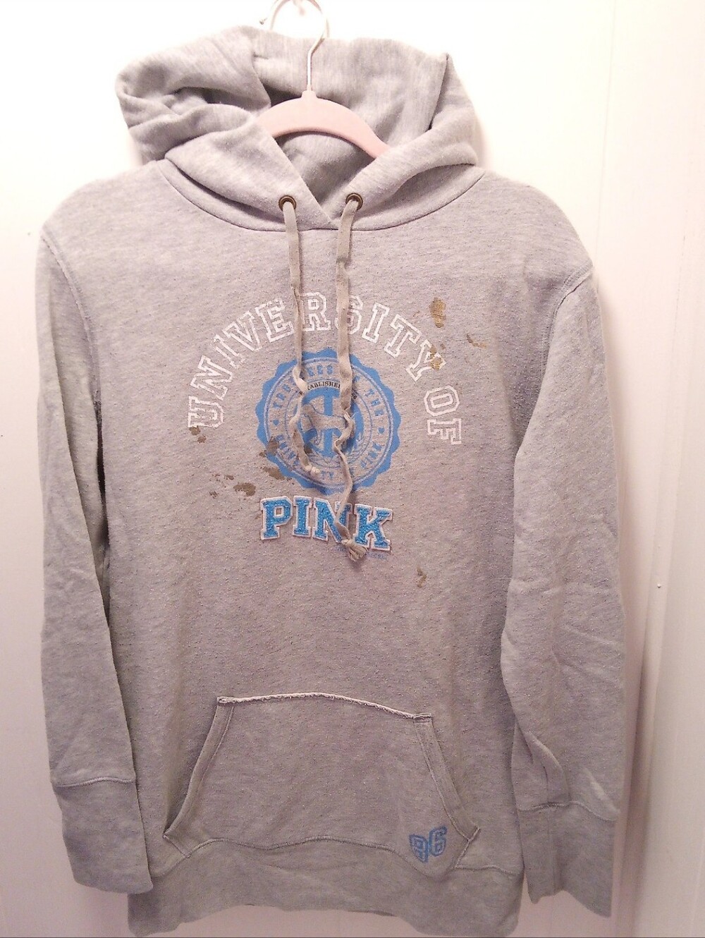 Vintage Y2K University Of Pink Hoodie Dress